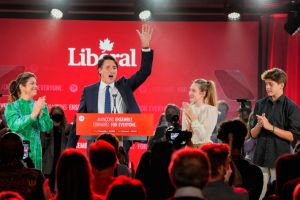 Trudeau election win in Canada