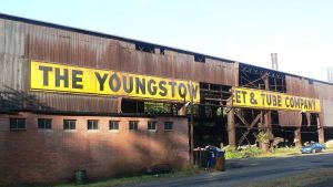 Abandoned facility of defunct Youngstown Sheet and Tube Company.