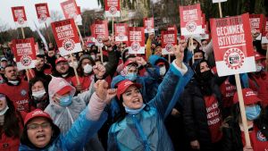 Protests against the Turkish government over economic policies