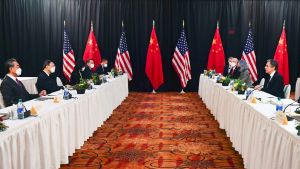 US and Chinese counterparts meet in Alaska 