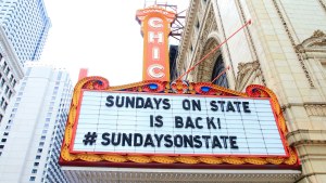 Marquee for Sundays on State