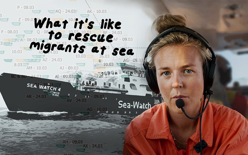 What it's like to rescue migrants at sea