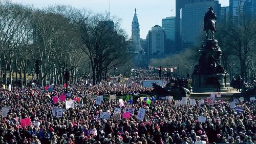 Women's March in Philadelphia