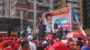 Rally for President Nicolas Maduro in Venezuela