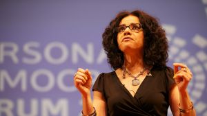 Mona Eltahawy, speaking in 2011