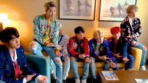 BTS before the 2017 American Music Awards