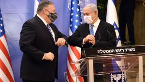 Secretary of State Michael R. Pompeo and Israeli Prime Minister Benjamin Netanyahu deliver statements to the press