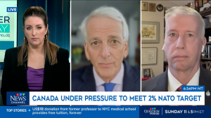 Vassy Kapelos, Ivo Daalder, and Andrew Leslie on CTV News.